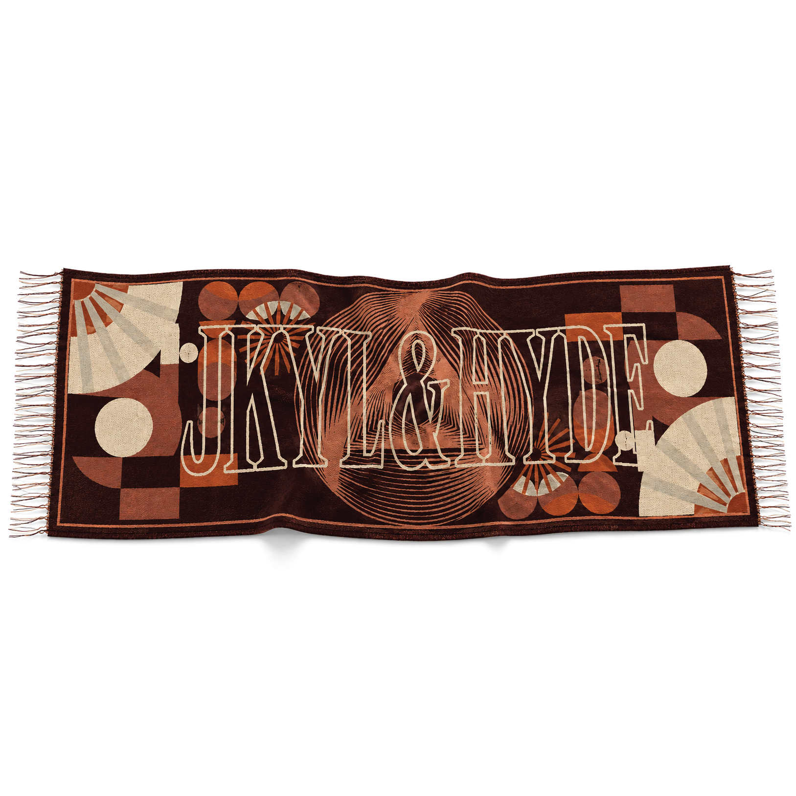 Orange Sensory Pashmina
